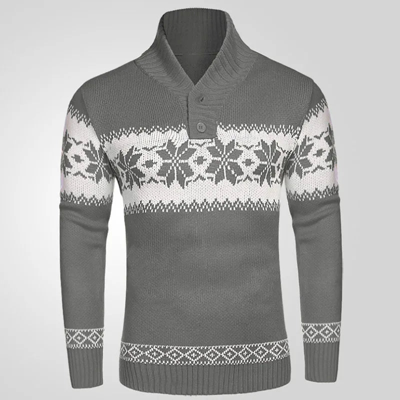 Snowflake Shawl Sweater
