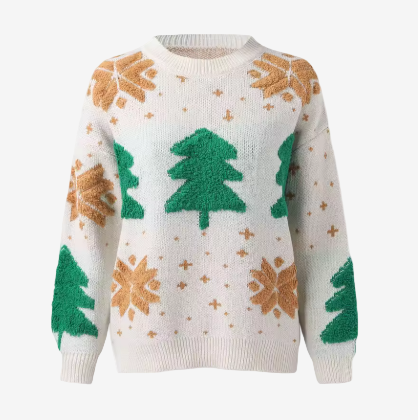 Snowy Forest Sweater