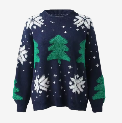 Snowy Forest Sweater
