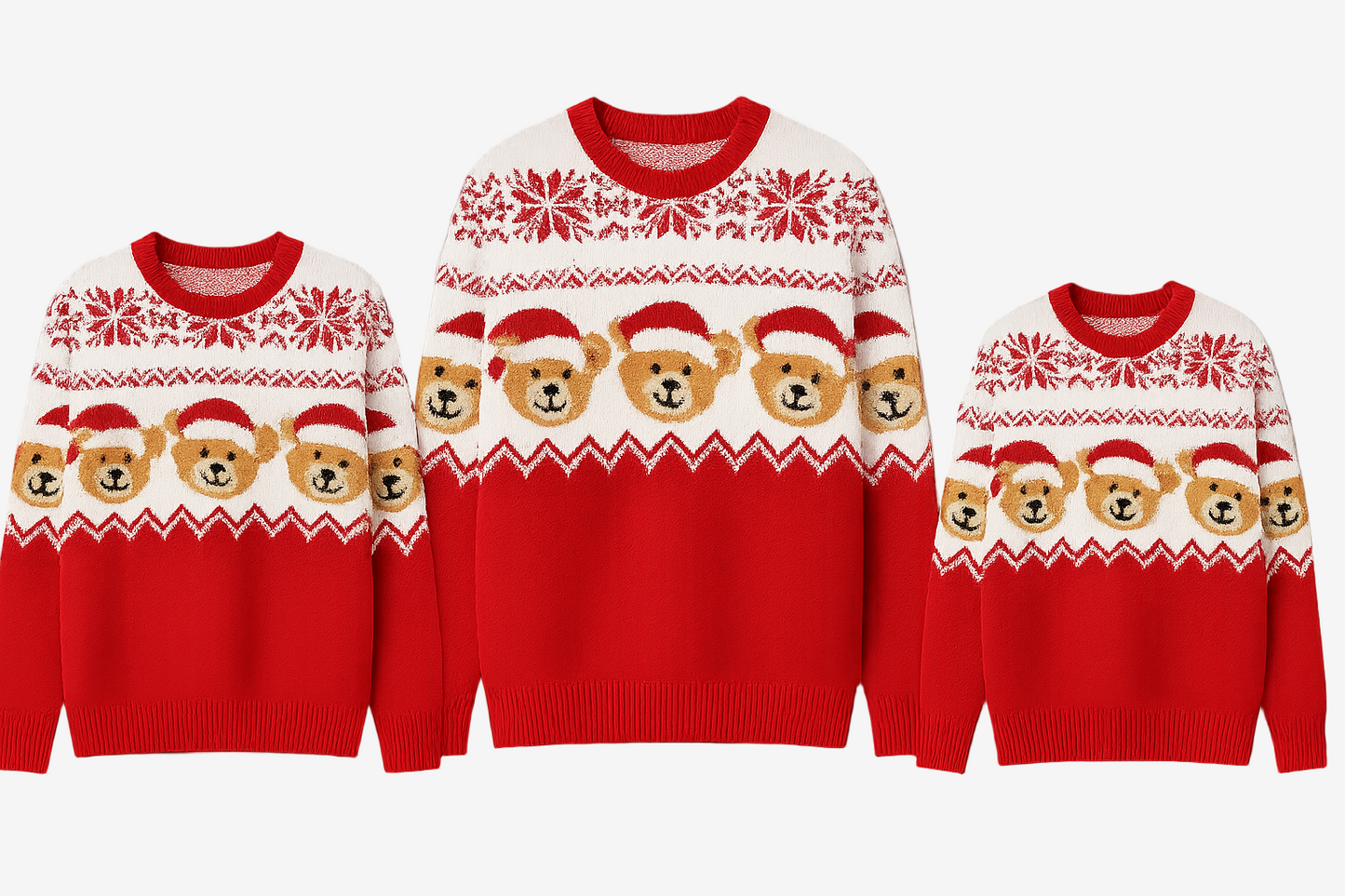 Jolly Bear Matching Sweaters