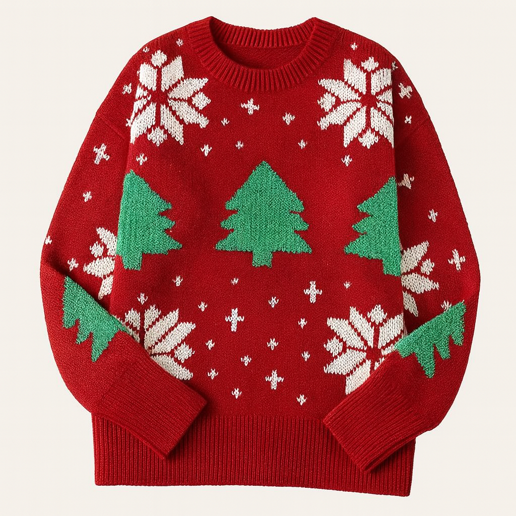 Snowy Forest Sweater