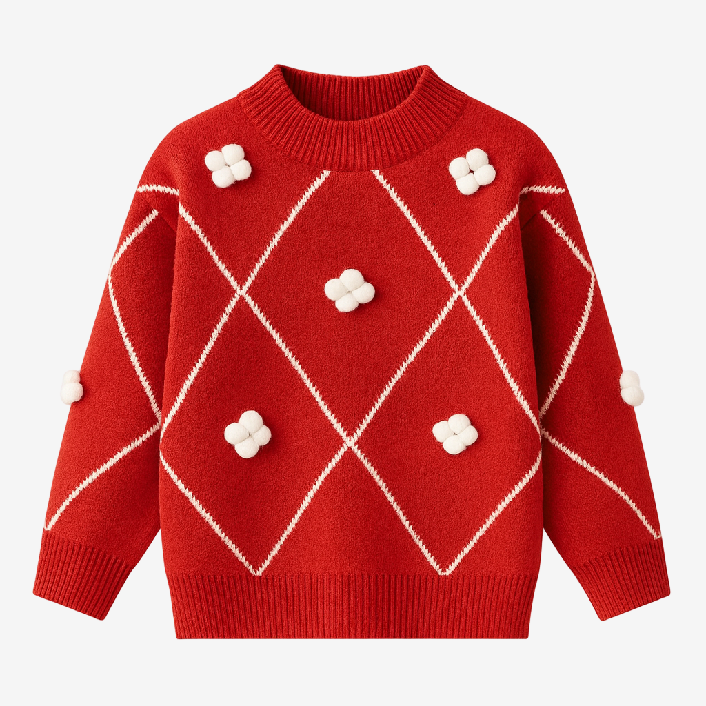 Winter Bloom Sweater