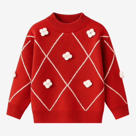 Winter Bloom Sweater