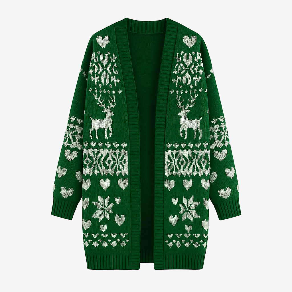 Winter Hearts Cardigan