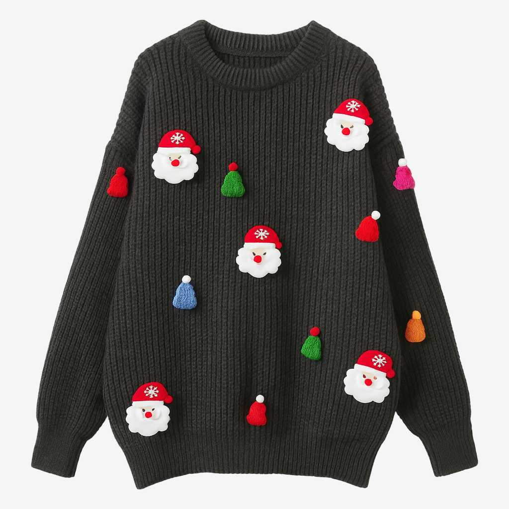 Pop-Out Santa Sweater