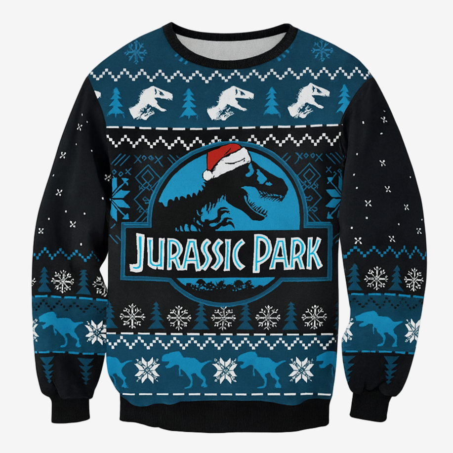 Jurassic Park Christmas Sweatshirt