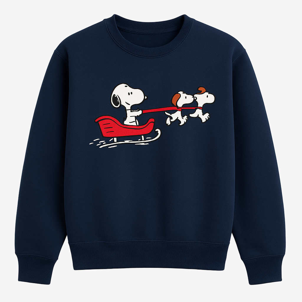 Snoopy Print Sweatshirt