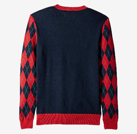 Santa Golf Swing Sweater