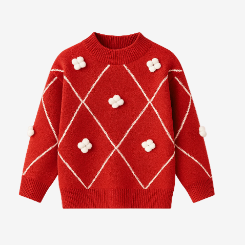 Winter Bloom Sweater