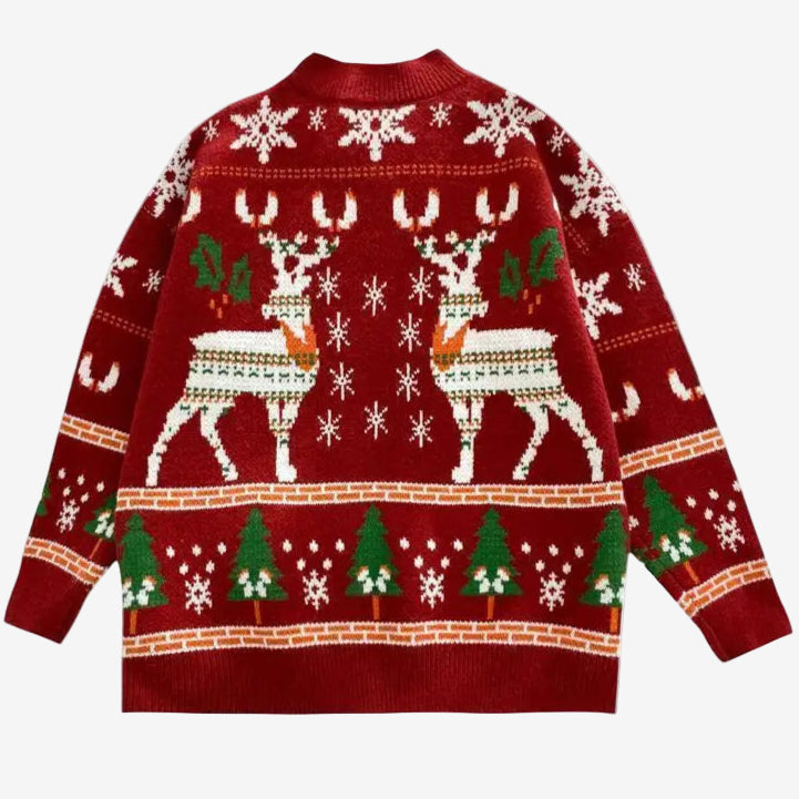 Starry Reindeer Sweater