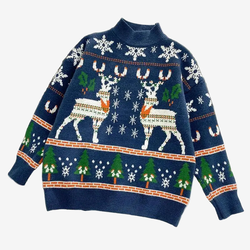 Starry Reindeer Sweater