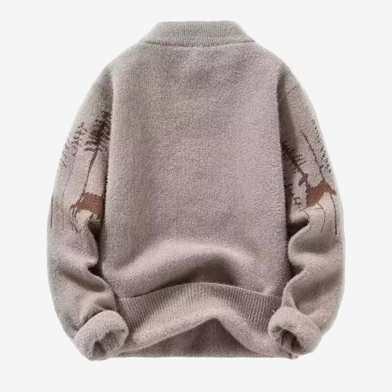 Mystic Forest Velvet Sweater