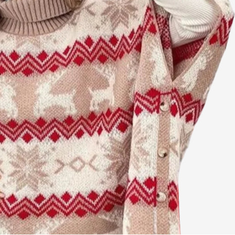 Elegant Christmas Poncho