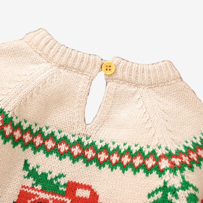 Baby Truck Sweater