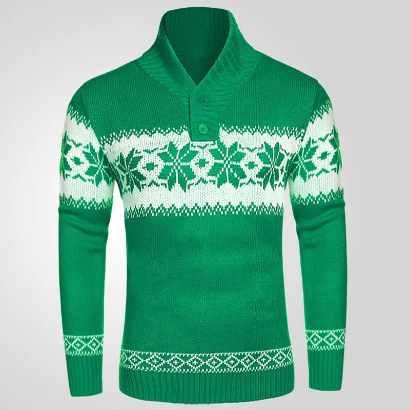 Snowflake Shawl Sweater