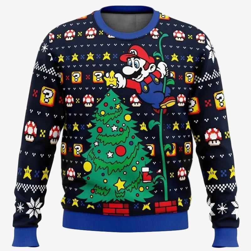 Super Mario Xmas Sweatshirt