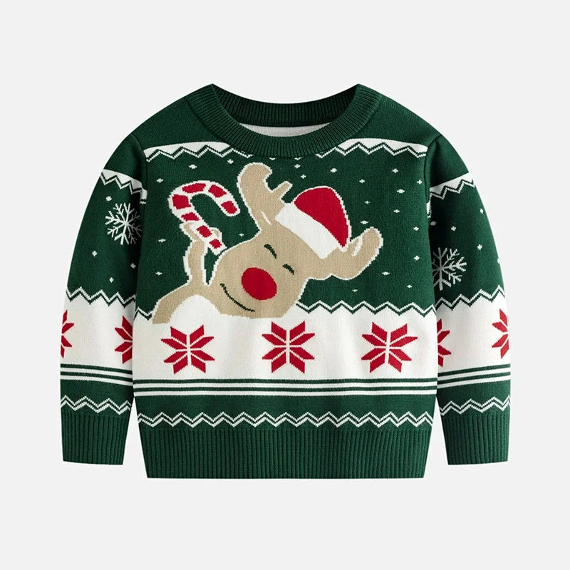 Matching Cartoon Sweaters