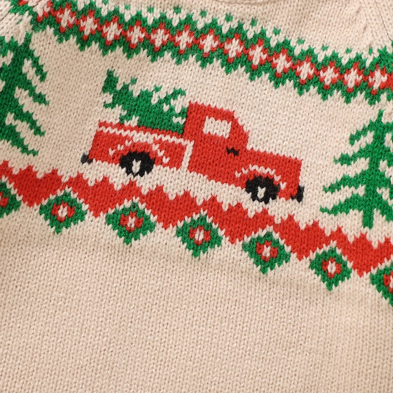 Baby Truck Sweater