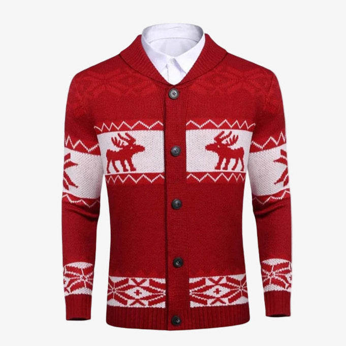 Winter Elk Cardigan