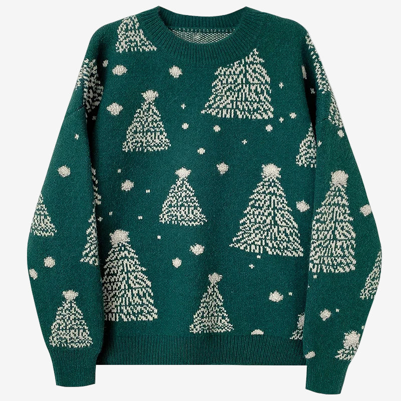 Enchanted Fir Forest Sweater