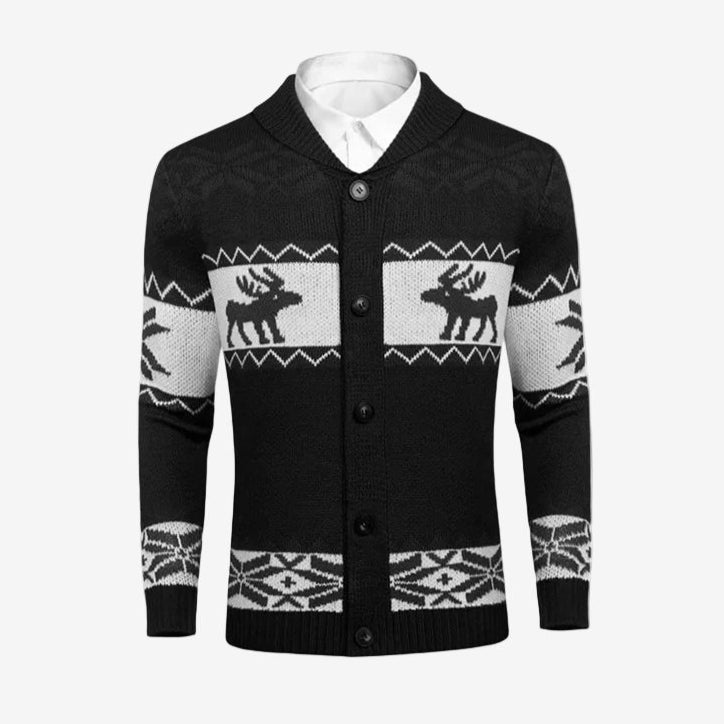 Winter Elk Cardigan