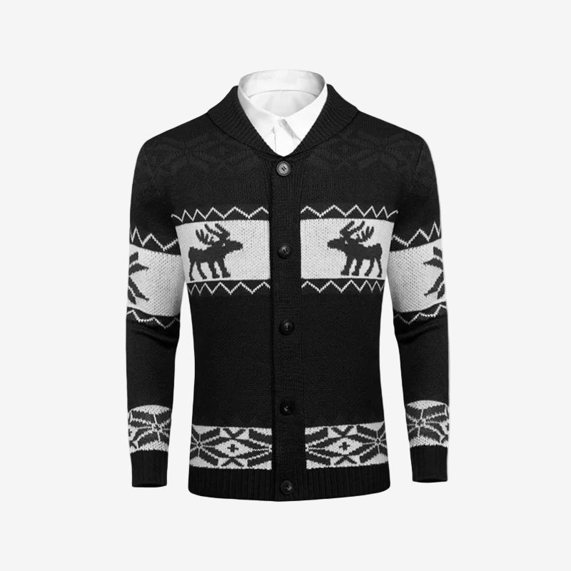 Merry Elk Cardigan