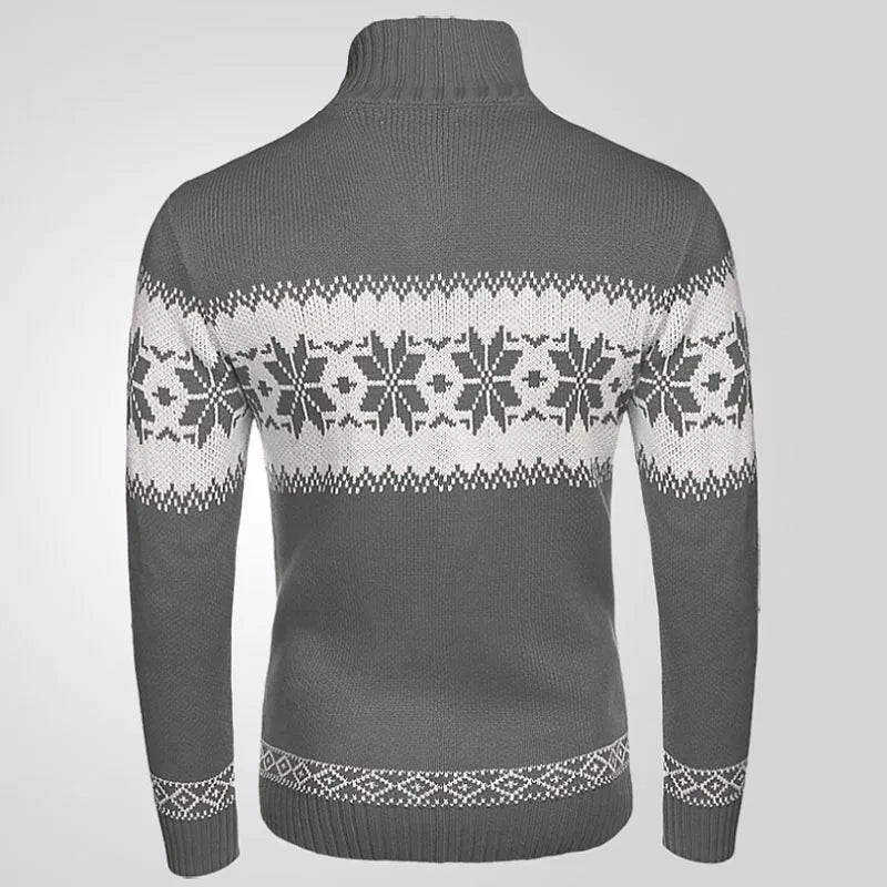 Snowflake Shawl Sweater