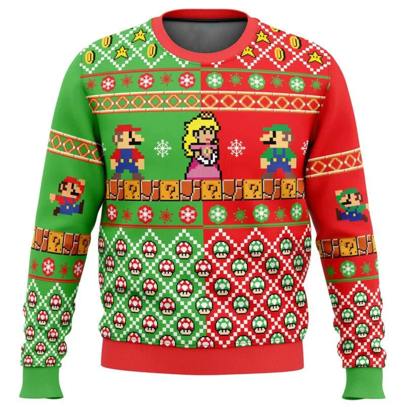 Super Mario Xmas Sweatshirt