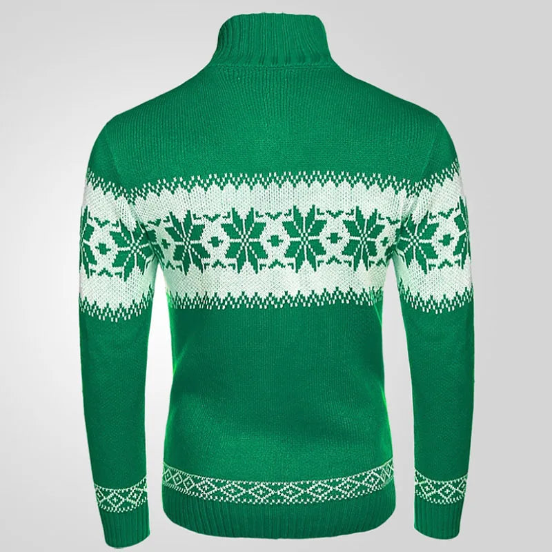 Snowflake Shawl Sweater