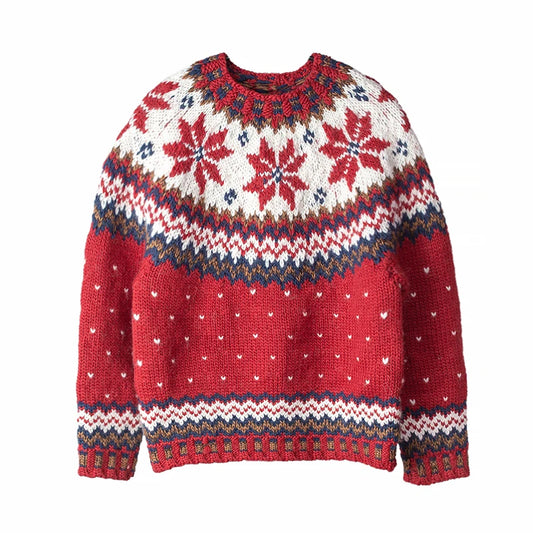 Snowflake Vintage Sweater