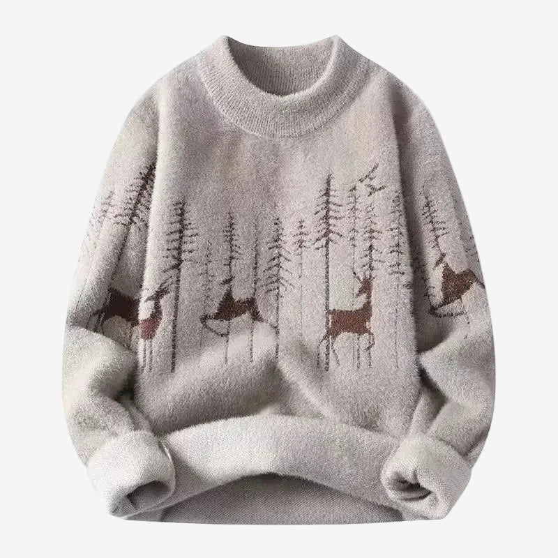 Mystic Forest Velvet Sweater