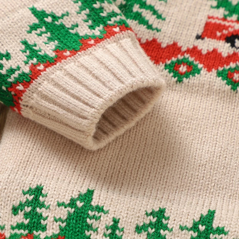 Baby Truck Sweater