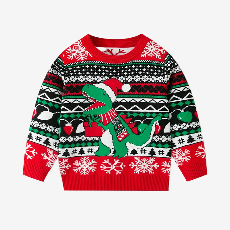 Dino Claus Sweater