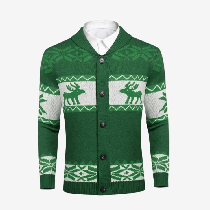 Winter Elk Cardigan