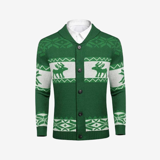Merry Elk Cardigan
