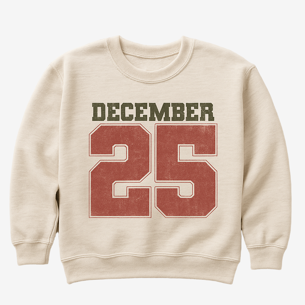 Modern December 25 Sweatshirt