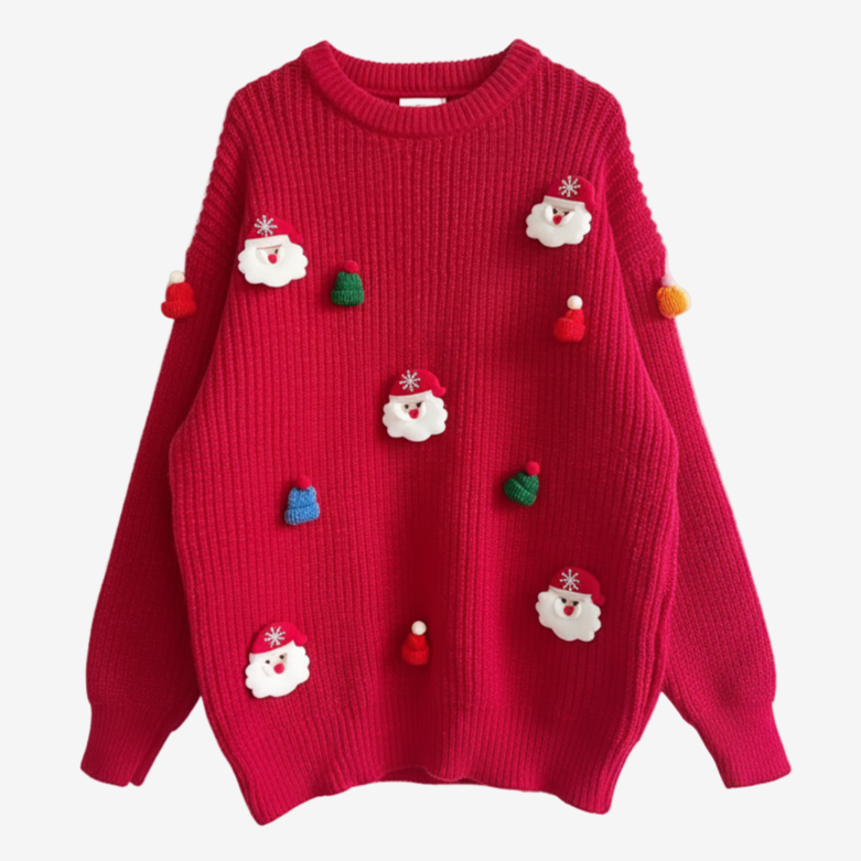 Pop-Out Santa Sweater