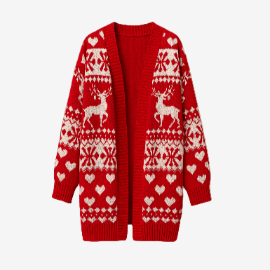 Winter Hearts Cardigan